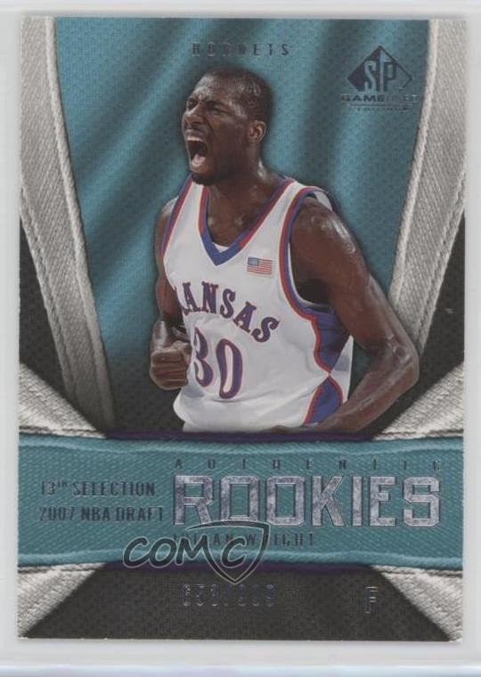 2007 SP Game Used Edition Authentic Rookies 653/999 Julian Wright Rookie RC 4d9