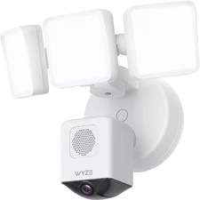 Wyze - Floodlight Camera Pro, 3000 Lumen LEDs, 180  Wide View, 2k HD Outdoor ...
