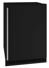 U-Line UHRI124BS01A 24 Inch Built-In Refrigerator 6950 Under Counter Black