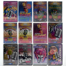 Sing-Along Karaoke 12x DVD Bundle (200+ Tracks) - Region ALL, PAL - New & Sealed
