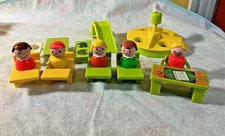 Vintage Fisher Price Little People School House Furniture  People Lot