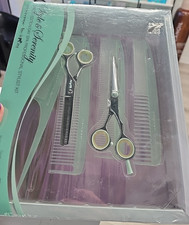 Centrix Roc-it Dog Stylist Kit 5.75" Shear  RT30 Thinning Shear 4 Combs NEW 
