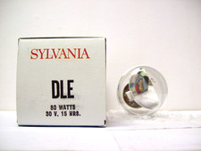 DLE Projector Projection Lamp Bulb 80W 30V SYLVANIA AVG. 15-HOUR LAMP