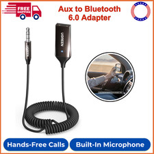 Aux to Bluetooth 6.0 Adapter 3.5mm Bluetooth Receiver For Car USB 2.0 to 3.5mm