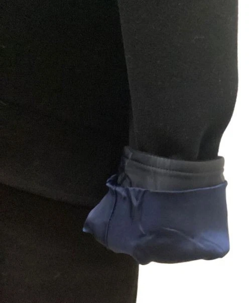 FACTOTUM Cashmere Pile Melton Food Court black 01030236 - product detail image 8