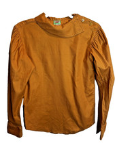 Collectable Original 1970's Vintage Kenzo Funnel Neck Blouse Size Small