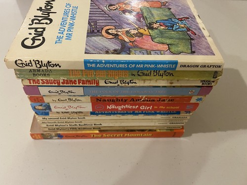 12 X Enid Blyton books Vintage bundle PB - Picture 4 of 9