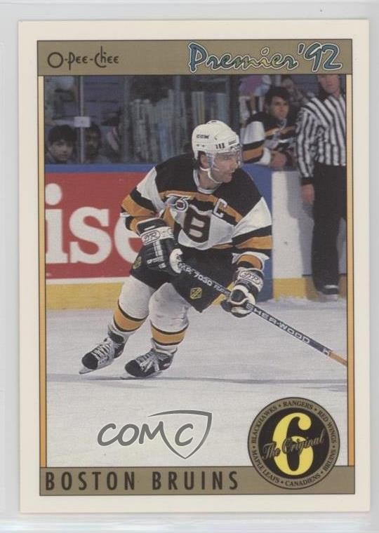 1991-92 O-Pee-Chee Premier Ray Bourque #192 HOF 16aj
