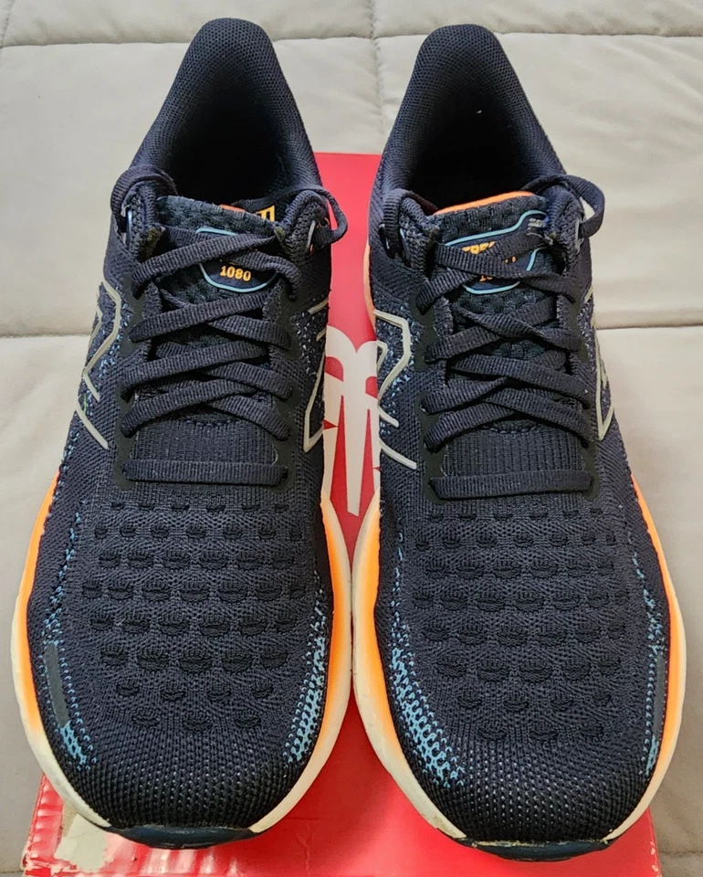 Zapatos para correr New Balance® para hombre 8 AMPLIOS espuma fresca X 1080v12 en Eclipse Foto 4 de 4