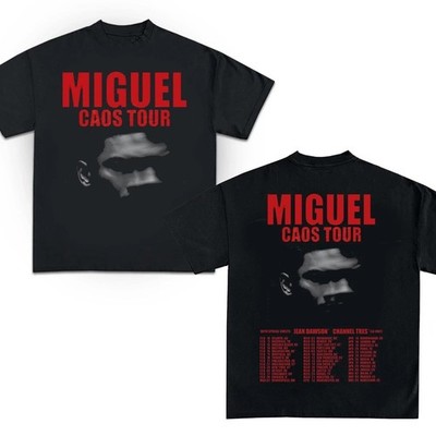 Miguel Embarking On Global 'CAOS Tour' In 2026 Tour T-Shirt