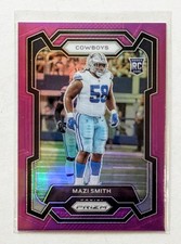 2023 Panini Prizm Mazi Smith Purple Prizm /125 RC #326 Dallas Cowboys