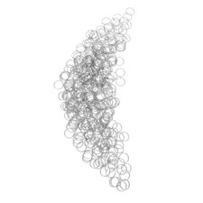 400 Pcs Jewellery Clasps for Bracelets Connectors Carabiner Jewelry
