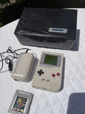 Nintendo Game Boy DMG-01 Gray Handheld System Console w/Case Charger Miner2049er