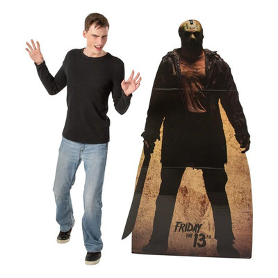 Jason Voorhees 6ft Cardboard Standup Friday The 13th Halloween - By OTC