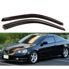 For 2002-06 Acura RSX Coupe DC5 2-Door Window Visor Rain Guards Vent Shade 2Pcs