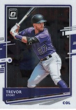 2020 Panini - Donruss Optic Trevor Story