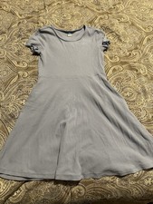 Old Navy Short-Sleeve Ribbed Fit and Flare Dress for Girls XL 14-16 