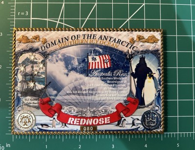 USCG Antarctic circle a.k.a The Rednose challenge coin -  rare! Coast Guard