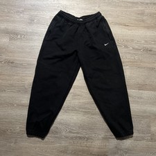 VINTAGE Nike Pants Mens S Sweatpants Joggers Swoosh Logo Athletic Gym