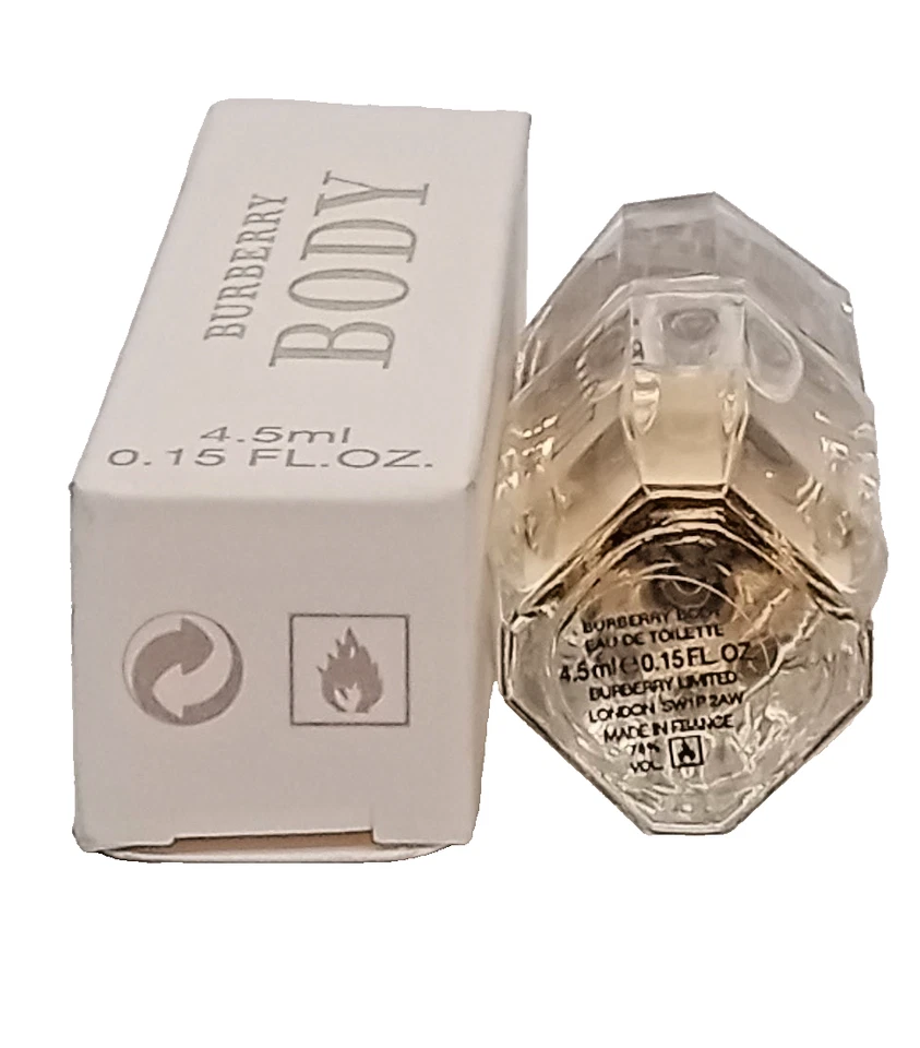 BURBERRY BODY EAU DE TOILETTE MINI SPLASH WOMEN 0.15 OZ / 4.5ML TRAVEL! IN BOX - Image 2 of 4