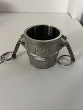 2" SEAL FAST D200 316 Type D Cam and Groove Coupling 316 SS