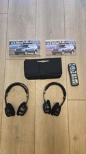 2 Wireless Headphones & Remote for 2007 Chrysler Aspen DVD Part-05064037AA