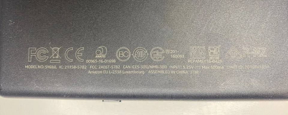 Amazon Kindle 8. Generation SY69JL E-Book Reader - Schwarz - Bild 4 von 4