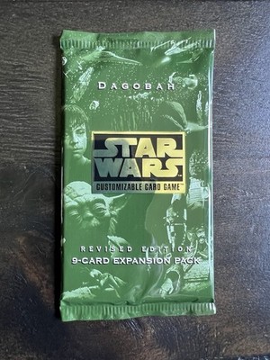 Star Wars CCG Dagobah Revised Unlimited White Border WB Sealed Booster Set Pack