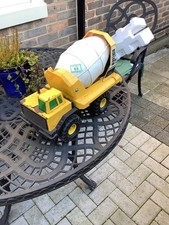 Tonka Large Mighty Pressed Steel Vintage Concrete Cement Mixer Truck