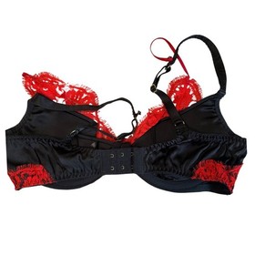 Agent Provocateur Underwire Lace Bra 36D Red Black Sexy Lingerie 10PCS Available