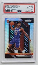 2018 Panini Prizm Deandre ayton Psa10!