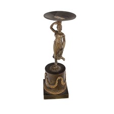 Portacandela in Bronzo - XIX Secolo Francia 