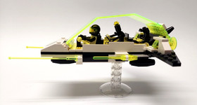 Vintage LEGO MOC Custom Blacktron Space System 6884 Aero Module 1987 Classic