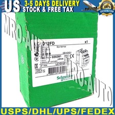 NEW Contactor LC1D12FD Schneider 5.5kW 110VDC 035391 LC1-D12FD US Free TAX