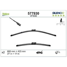 Scheibenwischer Set vorne für Skoda Superb 4 NZ3 NZ5 | 24586287