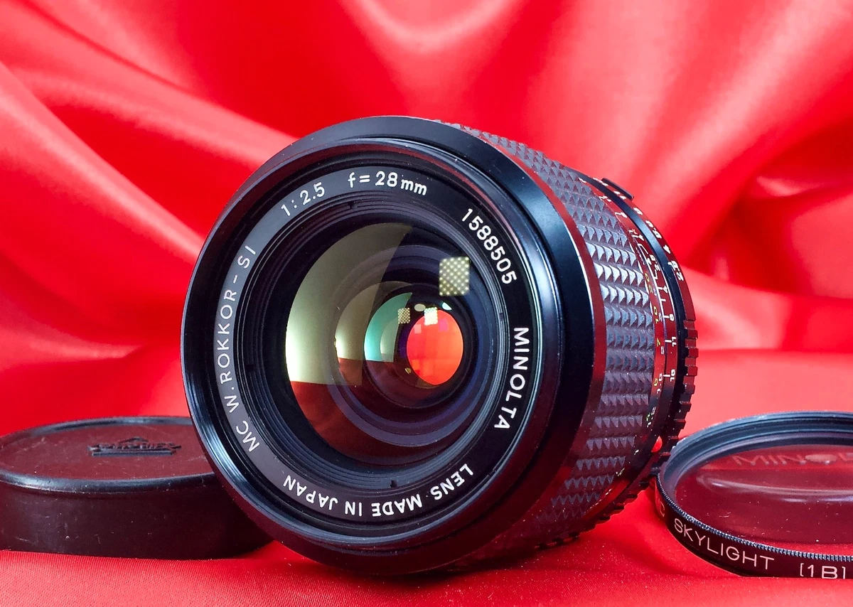 Minolta 28mm f/2.5 Camera Lenses for sale | eBay