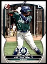 2023 Bowman Prospects Martin Gonzalez Seattle Mariners #BP-28