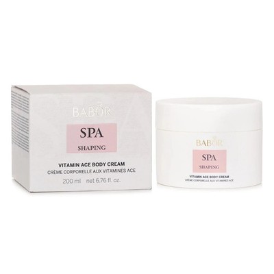 Babor Spa Shaping Vitamin Ace Body Cream 6.76 fl oz / 200 mL New