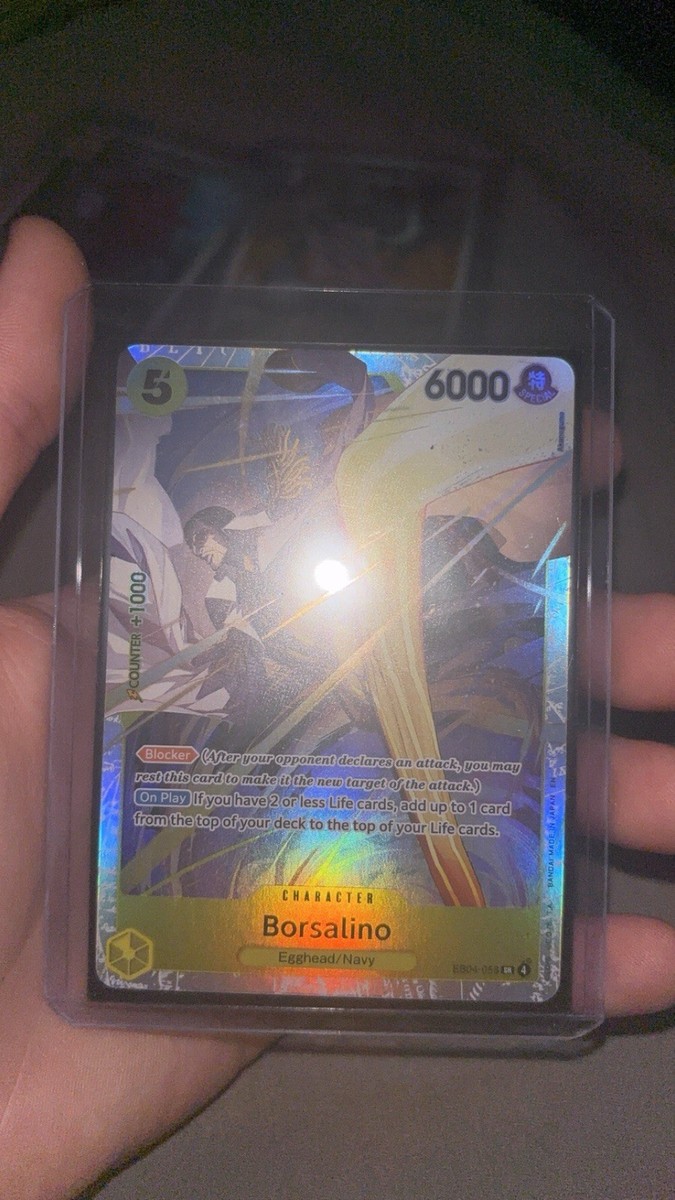One Piece Card Game EB04-058 Borsalino SR Card | eBay