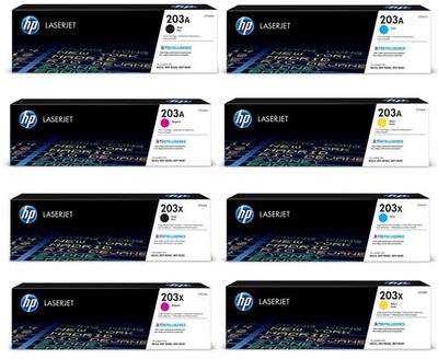Original HP 203A Tonerkartusche für HP LaserJet M254 M254dw M281 M280 Printe SET