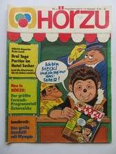 Hörzu 41/1975,  Österreich, 1. Mecki Ausgabe, Johanna Liebeneiner, Beckenbauer
