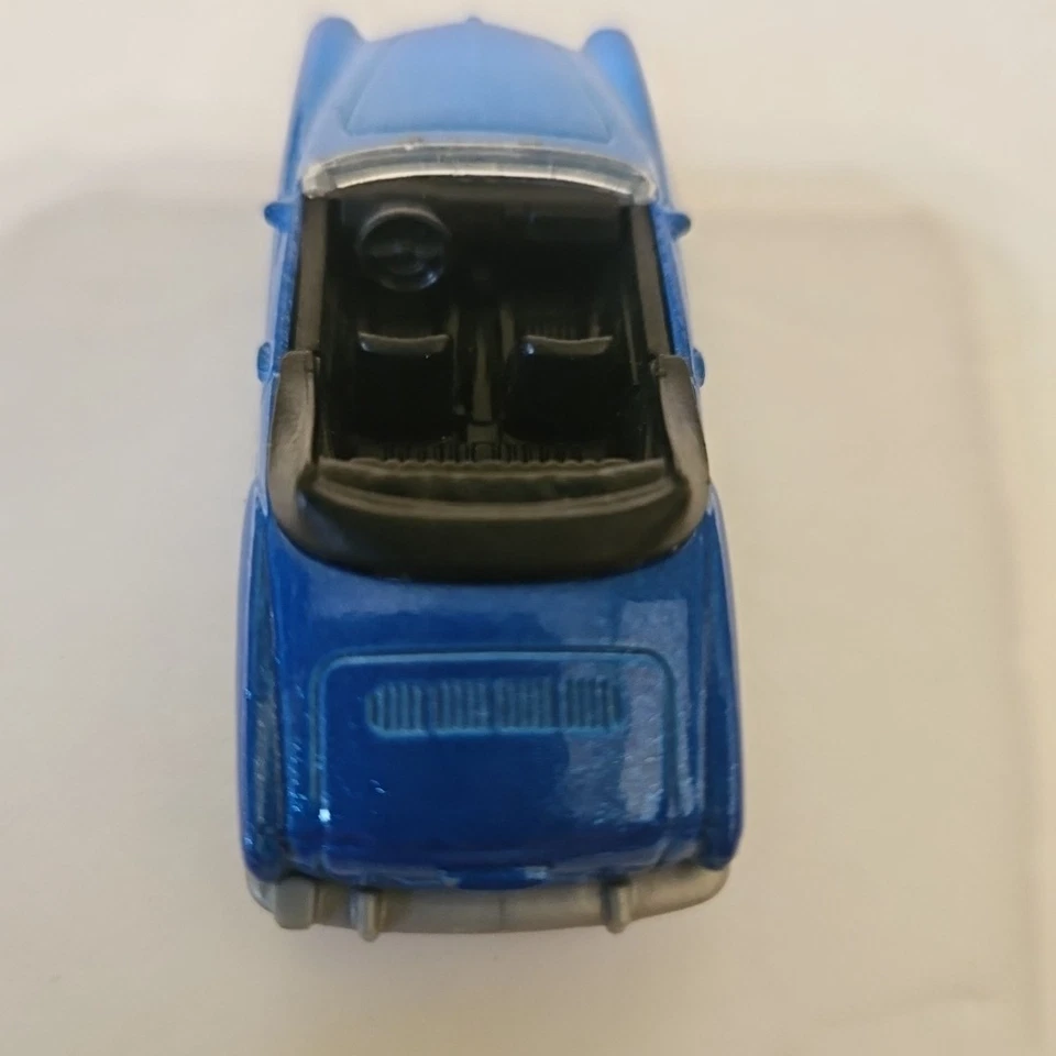 Matchbox Cars 1969 类型 14 Karmann Ghia Convertible Beach Rescue 蓝色压铸 — 第 4/4 张图片