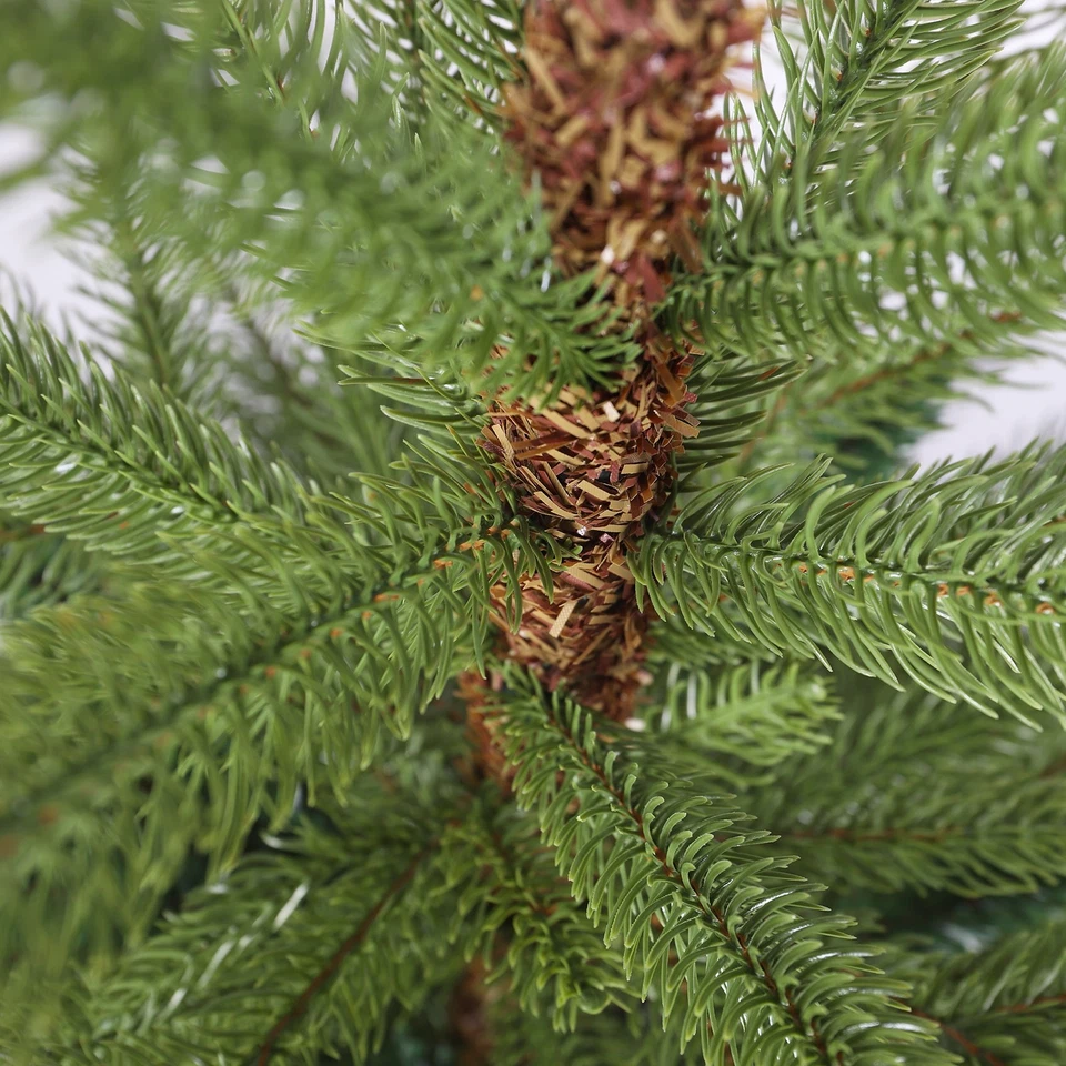 Weihnachtsbaum Künstlicher Christbaum kleinen Fichte Tannenbaum aus PVC und PE - Bild 4 von 4