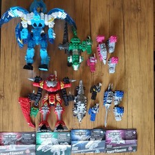 Power Rangers Dino Fury Megazord Lot Champion Rex Ptera Freeze