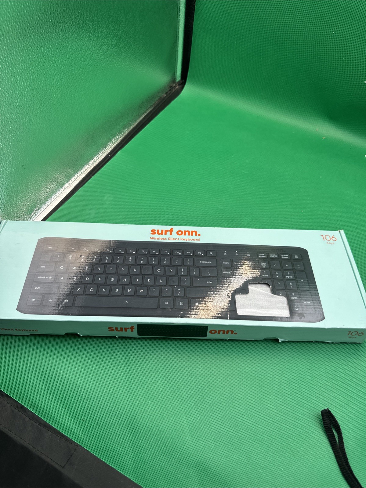 #N60- Surf Onn  Wireless Silent Full-size Keyboard for PC and Mac, 106 Keys