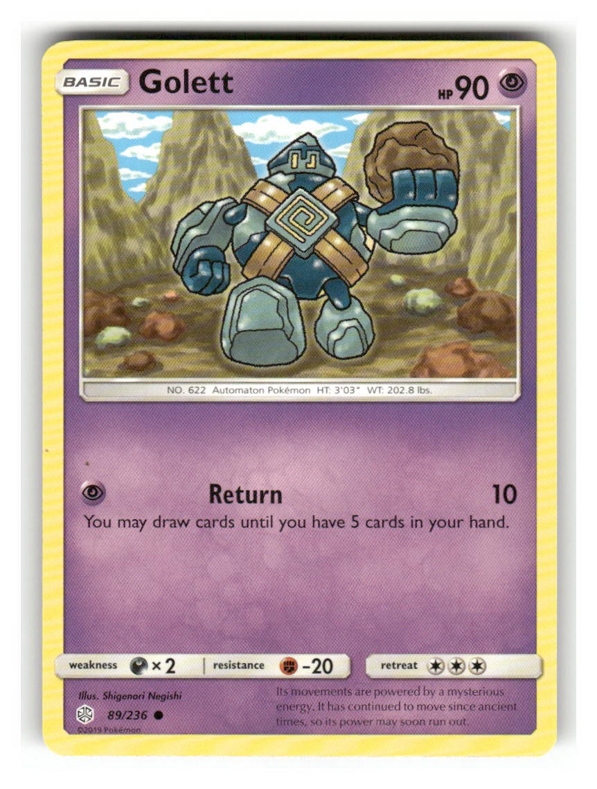 Golett - 89/236 - NM - SM - Cosmic Eclipse