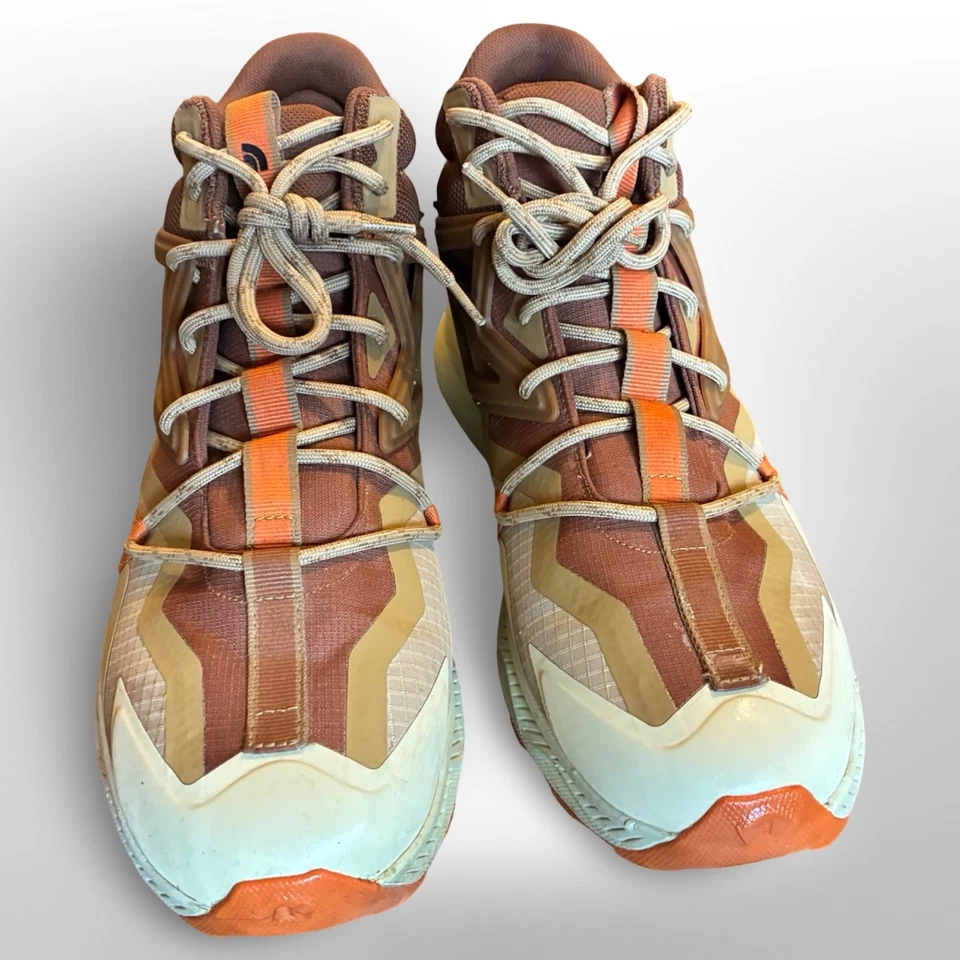 The North Face Men’s Oxeye Mid Waterproof Boots - Size 12 - Tan / Orange - Image 3 of 4