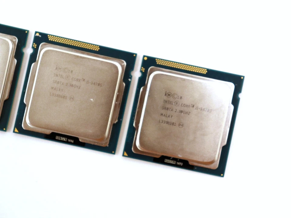 Lote 3x Procesador CPU Intel Core i5-3470S SR0TA Quad Core 2.9GHz 6MB LGA1155 Foto 3 de 4