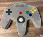 Nintendo Museum Limited Nintendo 64 Controller Plush toy Big Cushion