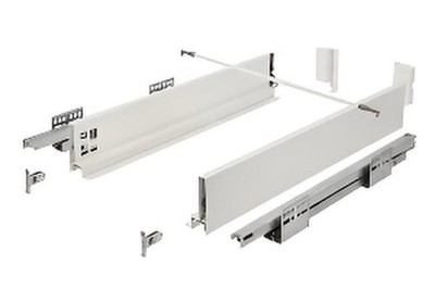 GTV AXIS PRO Schubladenschienen L-300мм Weiß Belastbarkeit bis 40 kg Push to Ope